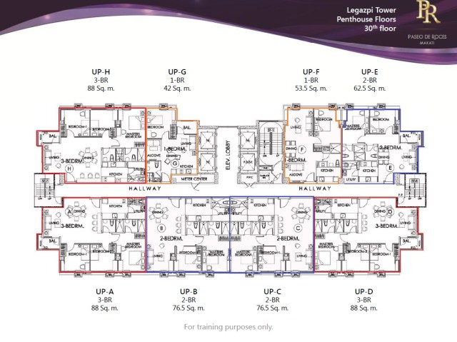PDR Penthouse 30th floor